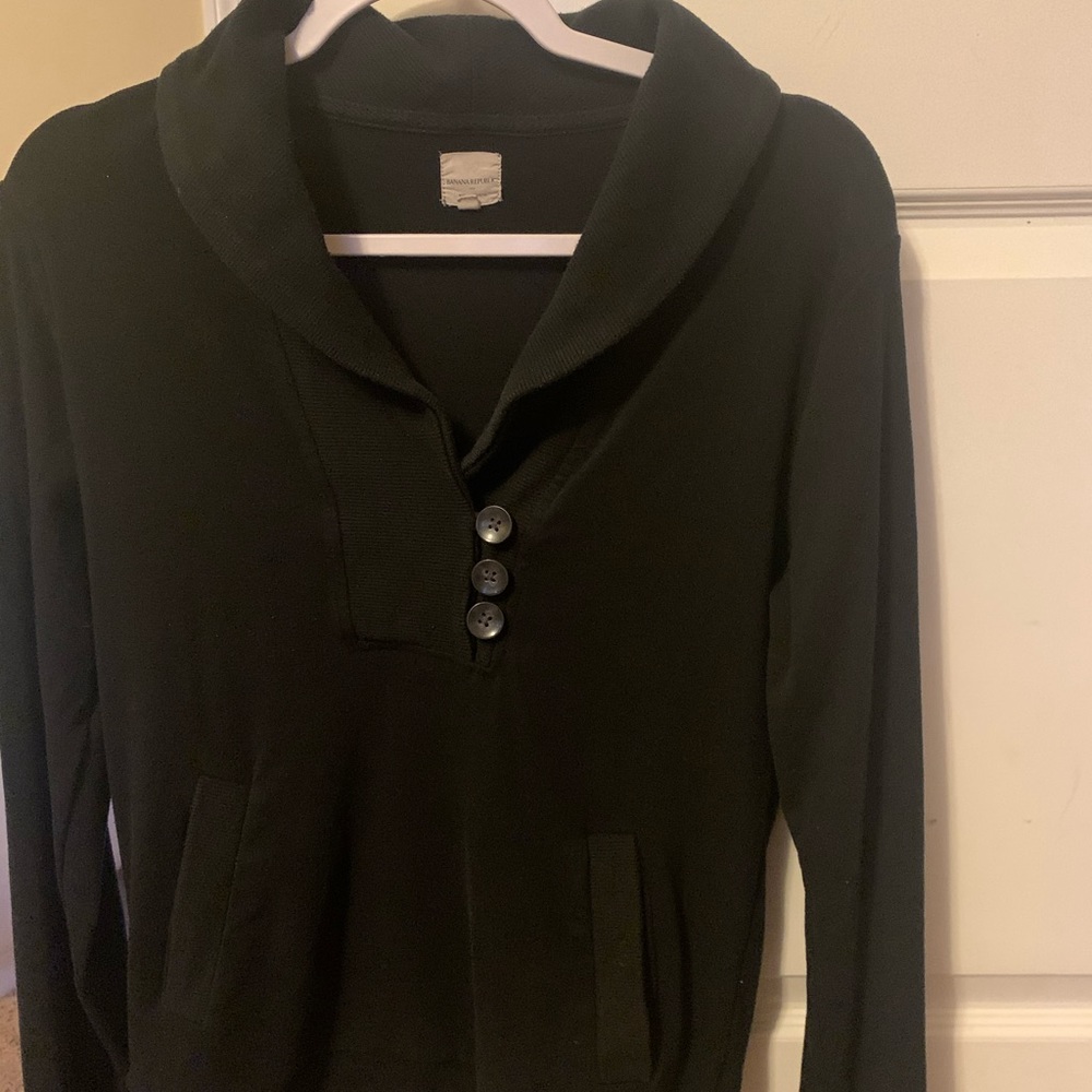 Banana Republic Black cozy sweatshirt